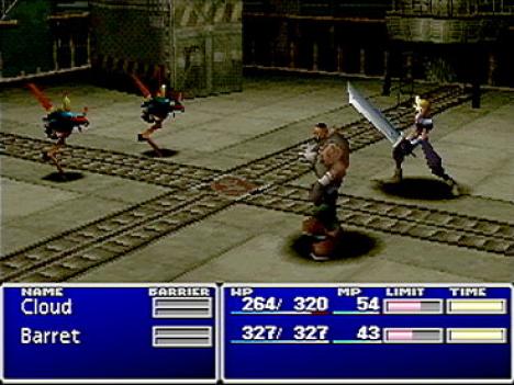 Final Fantasy VII : en combat Final Fantasy VII : en combat